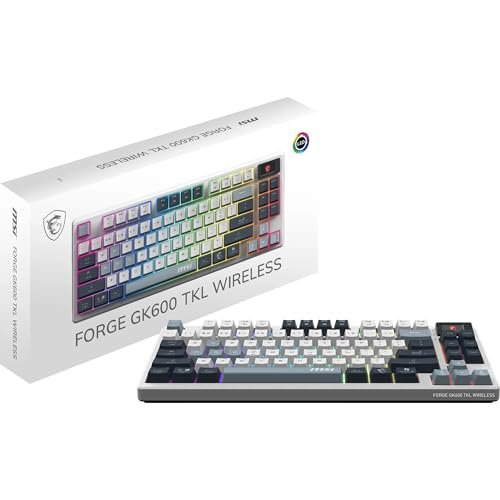 MSI FORGE GK600 TKL W SKY DE