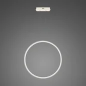 Lampy sufitowe - Lampa wisząca Ledowe okręgi No.1 X Φ80 cm in 3k biała ściemnialna Altavola Design - miniaturka - grafika 1