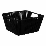 Pudła i pojemniki do przechowywania - Kosz do przechowywania Manille 31x15cm czarny - miniaturka - grafika 1