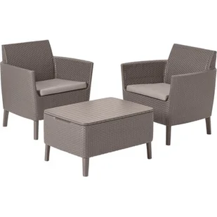 Zestaw mebli ogrodowych KETER Salemo 253202 Cappuccino - Meble ogrodowe - miniaturka - grafika 1