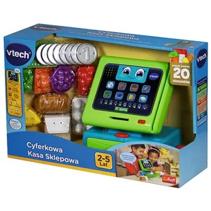 Vtech Cyferkowa kasa sklepowa - Zabawy w naśladowanie dorosłych - miniaturka - grafika 1
