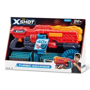 Wyrzutnia ZURU X-Shot Excel Turbo Advance 36136 - Zabawki militarne - miniaturka - grafika 1