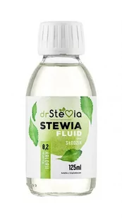 MEDIMES DrStevia słodzik stewia fluid 125 ml - Leki dla diabetyków - miniaturka - grafika 1