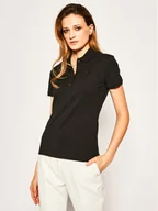 Koszulki i topy damskie - Lacoste Polo PF5462 Czarny Slim Fit - miniaturka - grafika 1