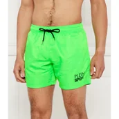Kąpielówki męskie - Plein Sport Szorty kąpielowe | Regular Fit - miniaturka - grafika 1