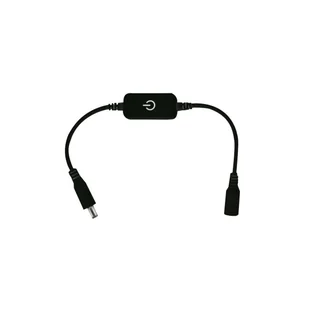 Włącznik dotykowy ze ściemniaczem czarny 12-24 V IP20 Goldlux - Akcesoria do oświetlenia - miniaturka - grafika 1