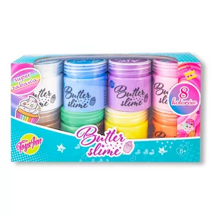 Stnux Butter slime zestaw 8 kolorów x50g 6659 - Masy plastyczne - miniaturka - grafika 1