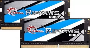 G.Skill  do notebooków Ripjaws SO-DIMM DDR4, 2x8GB, 2400MHz, CL16 F4-2400C (F4-2400C16D-16GRS) - Pamięci RAM - miniaturka - grafika 1