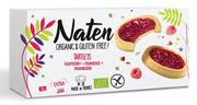 Ciastka - NATEN (ciastka bezglutenowe) CIASTKA TARTALETKI Z DŻEMEM MALINOWYM BEZGLUTENOWE BIO 130 g - NATEN - miniaturka - grafika 1