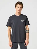 Koszulki męskie - t-shirt uomo wrangler 112357306 black - miniaturka - grafika 1