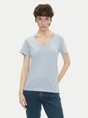Koszulki i topy damskie - Pepe Jeans T-Shirt Macy PL506051 Niebieski Regular Fit - miniaturka - grafika 1