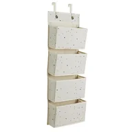 Organizery na łóżeczko - 3 Sprouts Organizer Na Drzwi Wiszący Cream Recycled - miniaturka - grafika 1