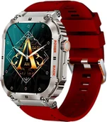 Smartwatch - Hagen HC71.111.535 HC71 Czerwony - miniaturka - grafika 1