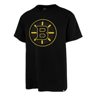 Koszulki sportowe męskie - Koszulka męska 47 Brand NHL Boston Bruins Imprint ’47 Echo Tee L - miniaturka - grafika 1