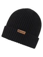 Czapki damskie - Ziener Czapka beanie "Indri" w kolorze czarnym - miniaturka - grafika 1
