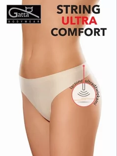 Majtki damskie - Stringi Ultra Comfort Beige (Rozmiar L) - grafika 1