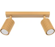 Lampy sufitowe - Sollux SL.1561 - Oświetlenie punktowe KARBON 2xGU10/10W/230V złoty - miniaturka - grafika 1