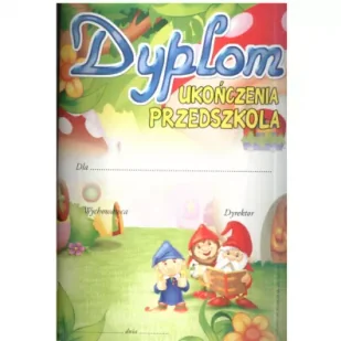 Dyplom ukończenia Zerówki A4 Outlet - Podobrazia, bloki, papiery - miniaturka - grafika 1