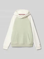 Swetry dla chłopców - Bluza z kapturem o kroju relaxed fit z mieszanki bawełny - miniaturka - grafika 1