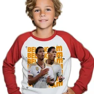 Piłka nożna - Komplet PIŻAMA + SPODNIE dla Dziecka JUDE Belingham PIŁKARSKIE Wzory 140 cm - miniaturka - grafika 1