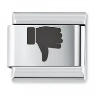 Charmsy - Murrano ITALIAN CHARMS Symbole Gesty Dislike IH-188 - miniaturka - grafika 1