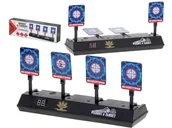 Zabawki militarne - Tarcza elektroniczna do strzelania cyfrowe 4 cele - miniaturka - grafika 1