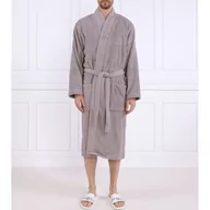 Szlafroki męskie - BOSS Szlafrok PLAIN | Relaxed fit - miniaturka - grafika 1