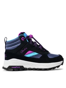 Skechers Trzewiki Let's Explore 302949L/BKMT Czarny - Buty dla dziewczynek - miniaturka - grafika 1