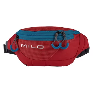 Nerki - Saszetka biodrowa Milo Meyo dark red/blue lagoon - ONE SIZE - grafika 1