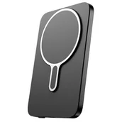 Powerbanki - Powerbank indukcyjny 3MK MagSnap Go 5000mAh 20W Szary - miniaturka - grafika 1