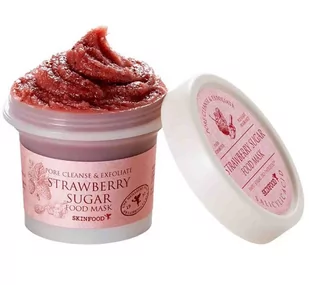 SKINFOOD Strawberry Sugar Food Mask wielozadaniowa maseczka złuszczająca 120g - Maseczki do twarzy - miniaturka - grafika 1