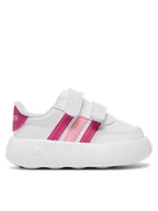 Buty dla dziewczynek - adidas Sneakersy Breaknet 2.0 Cf I ID5279 Biały - miniaturka - grafika 1