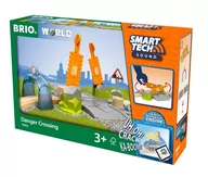 Pociągi dla dzieci - Brio Przejazd kolejowy WORLD 33965 SMART TECH SOUND - miniaturka - grafika 1