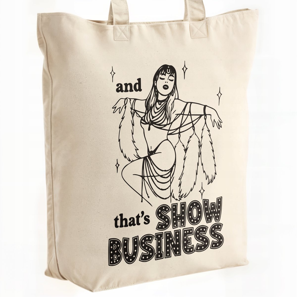 Torba bawełniana premium na zakupy Taylor Swift The Life Of A Showgirl