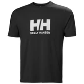Koszulki sportowe męskie - Koszulka męska Helly Hansen Hh Logo T-Shirt 3.0 Rozmiar: XL / Kolor: czarny - miniaturka - grafika 1