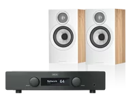 Zestawy stereo - Hegel H95 (czarny) + 607 S3 (dąb) - miniaturka - grafika 1