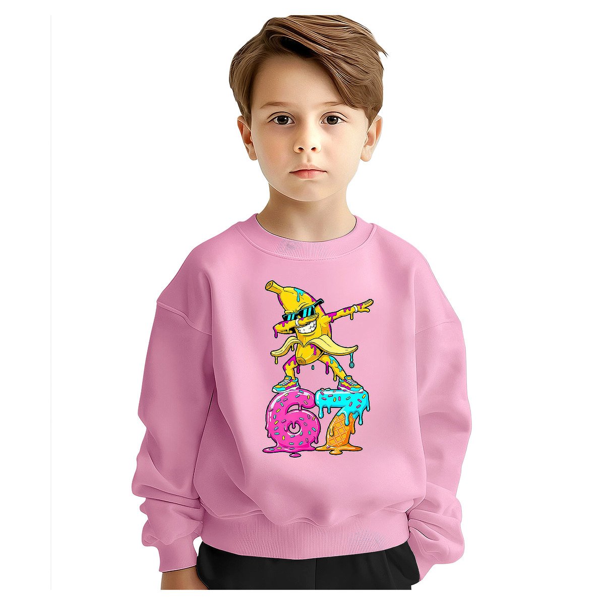 BLUZA DZIECIĘCA 67 SIX SEVEN VIRAL 134-140 DLA CHŁOPCA DZIEWCZYNKI