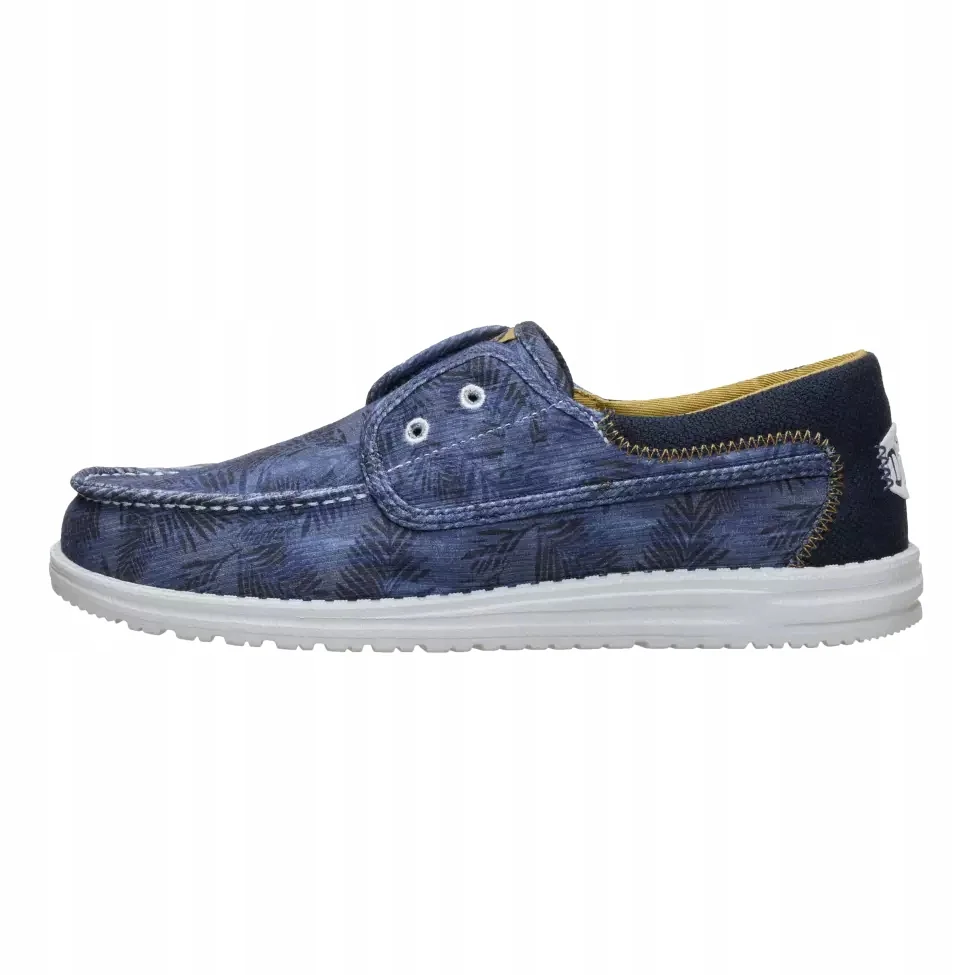 HeyDude Męskie Lekkie Mokasyny Buty Półbuty Wsuwane Wally Washed Palm 44