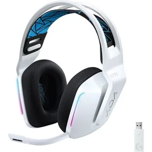 Logitech G733 LIGHTSPEED K/DA Białe - Słuchawki - miniaturka - grafika 1