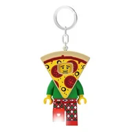 Breloczki dla dzieci - Brelok LEGO Classic Pizza LGL-KE176 z latarką - miniaturka - grafika 1