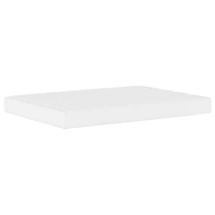 Łóżko z materacem, biało-czarne, 120x200 cm, sztuczna skóra Lumarko! - Łóżka - miniaturka - grafika 7