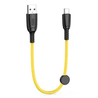 Kable USB - Kabel USB - USB Typ-C XO NB247 6A 0.25 m Żółty - miniaturka - grafika 1