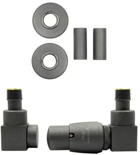 Varioterm Zawory trójosiowe termostatyczne QUATTRO All in One - grafit strukturalny alu-pex - PEX 16mm prawy AQGS0205CFK/P(Pex) - Zawory i kraniki - miniaturka - grafika 1