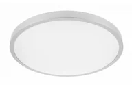 Lampy sufitowe - Plafon Atol srebrny Led 32W 2560lm 3000K 400mm 240V IP54 LD-ATOL32W-WW-02 - miniaturka - grafika 1