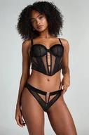 Majtki damskie - Hunkemöller Brazyliany Missy Czarny - miniaturka - grafika 1