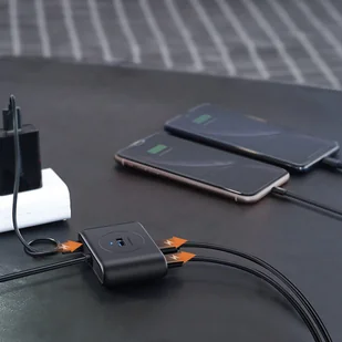 Ugreen wielofunkcyjny HUB USB - 4 x USB 3.0 0,25m czarny (CR113) - Huby USB - miniaturka - grafika 14