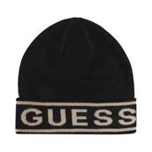 Czapki męskie - GUESS Czapka | z dodatkiem jedwabiu - miniaturka - grafika 1
