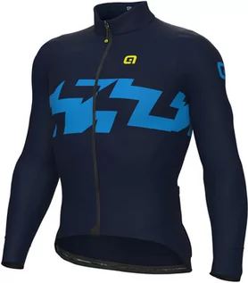 Koszulki rowerowe - Alé Cycling Solid Ready LS Jersey Men, niebieski XXL 2022 Koszulki kolarskie - grafika 1