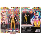 Figurki dla dzieci - FIGURA MALEABLE BENDYFIGS HARLEY QUINN DC COMICS 19CM - miniaturka - grafika 1