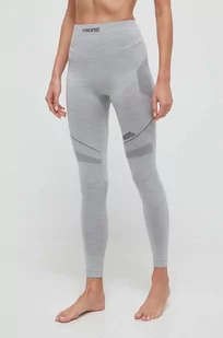 Viking legginsy funkcyjne Lava kolor szary - Spodnie sportowe damskie - miniaturka - grafika 1